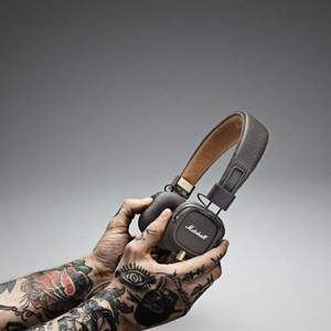 Marshall 馬歇爾 Major II 頭戴監(jiān)聽耳機(jī) 褐色 Prime會員免費(fèi)直郵含稅