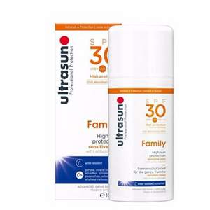Ultrasun 优佳 家庭型敏感肌防晒霜100ml SPF30+晒后修复乳150ml
