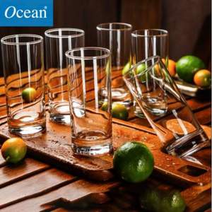 Ocean 鸥欣 泰国进口 耐热玻璃杯套装290ml*6只