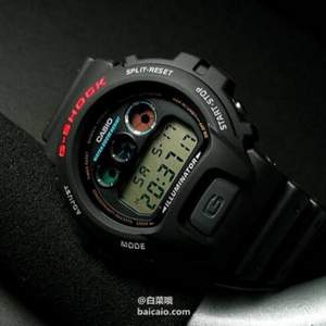 Casio 卡西歐 DW6900-1V 太陽能手表 新低$27.59