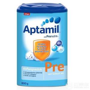 Aptamil 爱他美 pre段婴幼儿奶粉  0-6个月 800g*2罐 