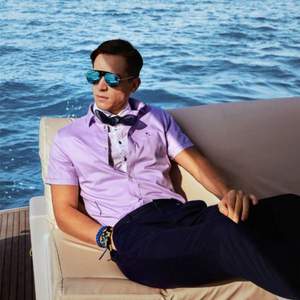 降￥70！意大利本地品牌，Giovanni Alessandro 乔瓦德罗 男士短袖双丝光纯棉衬衣 多色