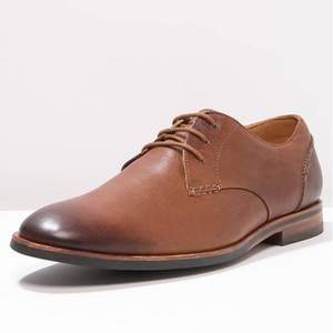 限7.5碼，Clarks 其樂(lè) Broyd Walk 男士真皮系帶德比鞋 Prime會(huì)員免費(fèi)直郵
