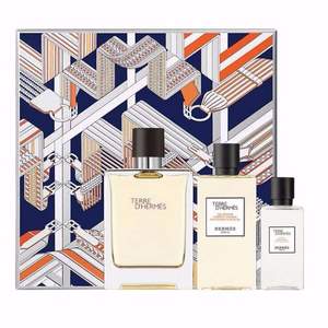 HERMÈS 爱马仕 大地男士淡香水礼盒套装（100ml香水+沐浴啫喱80ml+40ml须后水）