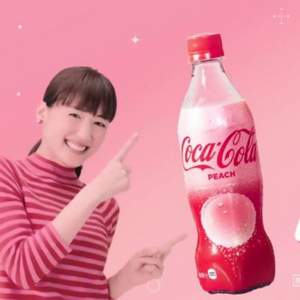 Coca Cola 可口可乐 限定版水蜜桃味可乐 500ml*3瓶