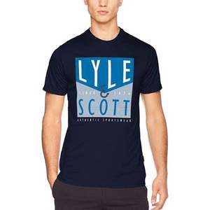 M码，LYLE & SCOTT 苏格兰金鹰 男士印花T恤 Prime会员凑单免费直邮