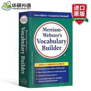 学霸专属，Merriam Webster's Vocabulary Builde 韦氏字根词根词典 英文原版