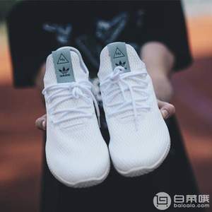 adidas Originals X Pharrell Williams 阿迪达斯 菲董联名款 Tennis HU 大童款休闲运动鞋 多色 $39.99（可满$100额外7.5折）