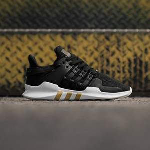 气质黑金，adidas 阿迪达斯 EQT Support ADV 女款休闲运动鞋 $49.99