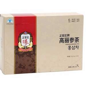 高丽进口，正官庄牌 高丽参茶3g*50袋*2 