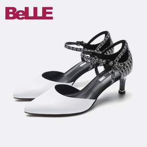 专柜同款，Belle 百丽 女士优雅高跟单鞋BGAH2AK7 多色