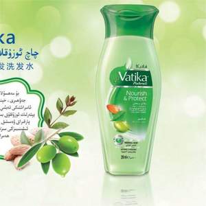 125年植物护发，Vatika 瓦提卡 橄榄油滋养护理洗发水 200ml 