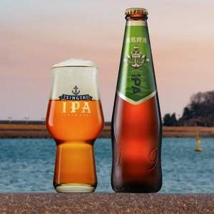 青岛啤酒 IPA新品印度淡色艾尔精酿啤酒 330ml*12瓶整箱