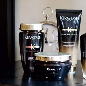 KERASTASE 卡诗 黑钻凝时鱼子酱套装（洗发水250ml+发膜200ml+去角质膏200ml） £51.54