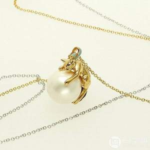 Vendome Boutique 旺多姆 女士貓咪珍珠項(xiàng)鏈 VBTP220355D 
