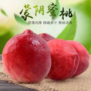預(yù)售，國家地理標(biāo)志農(nóng)產(chǎn)品，曾子山果園 蒙陰水蜜桃5斤