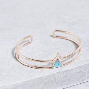 FOSSIL 化石 女士玫瑰金鏤空手鐲 prime會(huì)員免費(fèi)直郵
