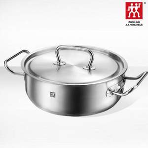 PRIME會員鎮(zhèn)店之寶，ZWILLING 雙立人TWIN Classic II 雙耳煎炒鍋 24cm