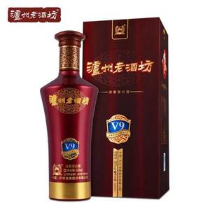 瀘州老酒坊 V9 52度濃香型白酒500ml