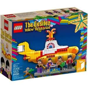 LEGO 乐高 21306 披头士黄色潜水艇