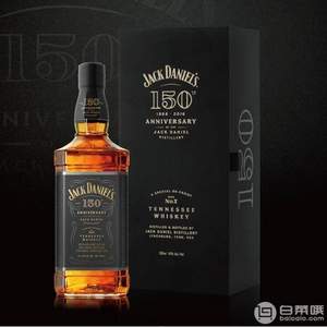 Jack Daniels 杰克丹尼 田纳西州威士忌 150周年纪念款 700ml*3件