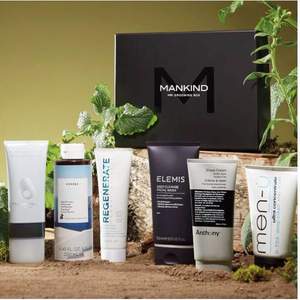 超值！價值￡129，MANKIND 男士護膚禮盒6件套 ￡40
