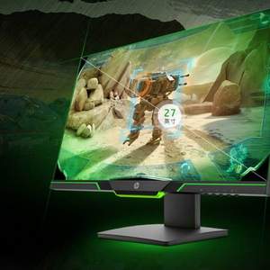 HP 惠普 27XQ 光影精灵 27英寸2K电竞显示器 144Hz/1ms