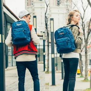 Jansport 杰斯伯 SUPERBREAK系列 学院风双肩背包 T501 3色