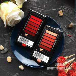 L'Oreal Paris 歐萊雅 Color Riche Lip 6色唇膏口紅盤