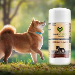 <span>白菜！</span>VetriScience 宠物大师 犬猫除虱驱虫湿巾 60张 