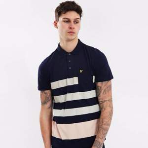 限尺碼，Lyle & Scott 蘇格蘭金鷹 男士純棉條紋POLO衫 Prime會(huì)員湊單免費(fèi)直郵含稅