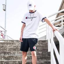 Champion 冠軍牌 男女同款純棉運(yùn)動短褲G856H 多色