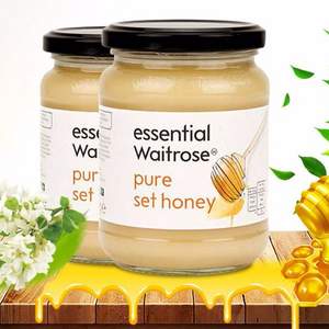 Waitrose 英国进口 纯结晶蜂蜜 454g*2瓶