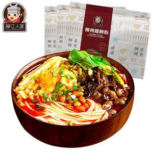 柳州特產(chǎn) 柳江人家 螺螄粉 330g*3包
