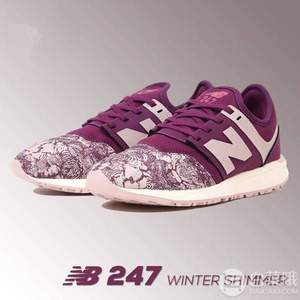 New Balance 新百伦 247系列 Winter Shimmer 女士复古跑鞋WRL247HM $34.99