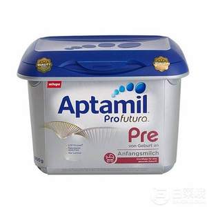 德國版 Aptamil 愛他美 新白金版 Pre段 嬰幼兒奶粉800g*4罐 Prime會員免費直郵