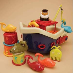 B.toys 比乐  海盗船洗澡玩具套装 BX1012Z