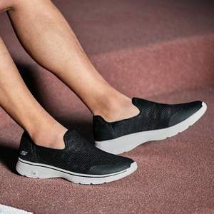 直降￥100多，限尺碼，Skechers 斯凱奇 GO WALK 4系列 男士網(wǎng)面透氣健步鞋 54159