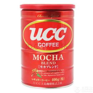 UCC 悠诗诗 摩卡综合焙炒咖啡粉 400g*2罐+凑单品 ￥69.5