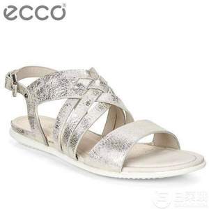 Ecco 爱步 Touch Braided 女士真皮编织凉鞋 $49.74