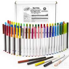 Crayola 绘儿乐 Super Tips 可水洗水彩笔马克笔80支套装