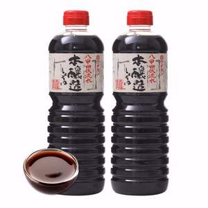 日本進口 和田寬 濃口醬油 1L*2瓶