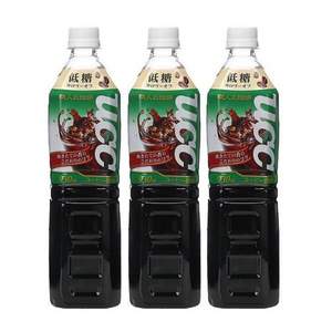 UCC 悠诗诗 职人 低糖咖啡饮料930ml*3瓶*2件 89元包邮包税