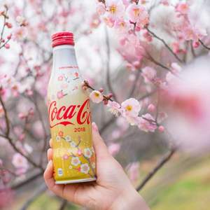 Coca Cola 可口可乐 2018年梅花限量版铝瓶可口可乐250ml*3瓶