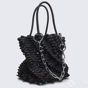 Alexander Wang 王大仁  女士牛皮编织水桶包 4折$318