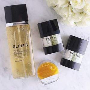 金盒特價(jià)，ELEMIS 艾麗美 BIOTEC Foreo 護(hù)膚套裝 （潔面乳200ml+日霜8ml+晚霜8ml+Foreo Luna Play聲波潔面儀）Prime會(huì)員免費(fèi)直郵含稅