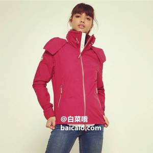 限S码，Superdry 极度干燥 Technical Cliff Hiker 女士防风夹克 Prime会员免费直邮含税