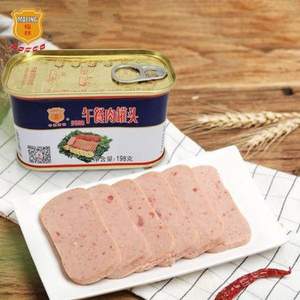 上海梅林 午餐肉罐头198g*5罐
