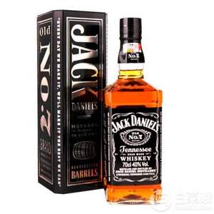 Jack Daniels 杰克丹尼 田纳西州威士忌 特别定制版礼盒 700ml*2 ￥235.5包邮