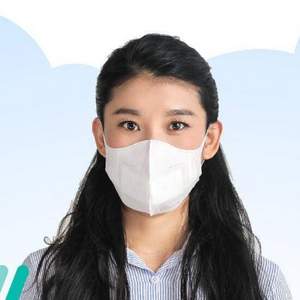 韩国进口，Kleenex 舒洁 非凡 3D加湿口罩2只装